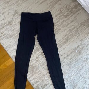 Lululemon black leggings size 6